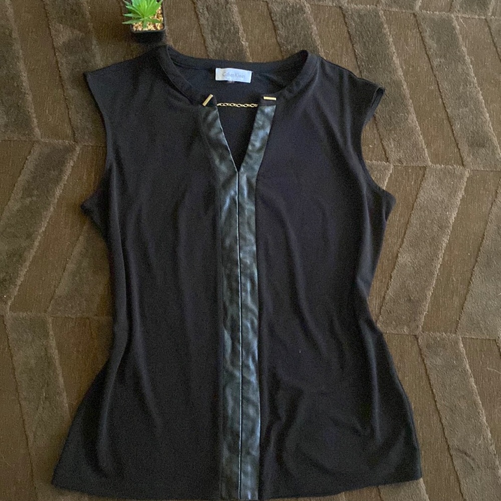 Black Calvin Klein Top